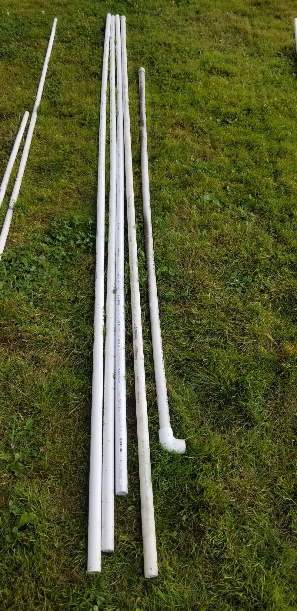 3/4 " pvc pipe 42 ft