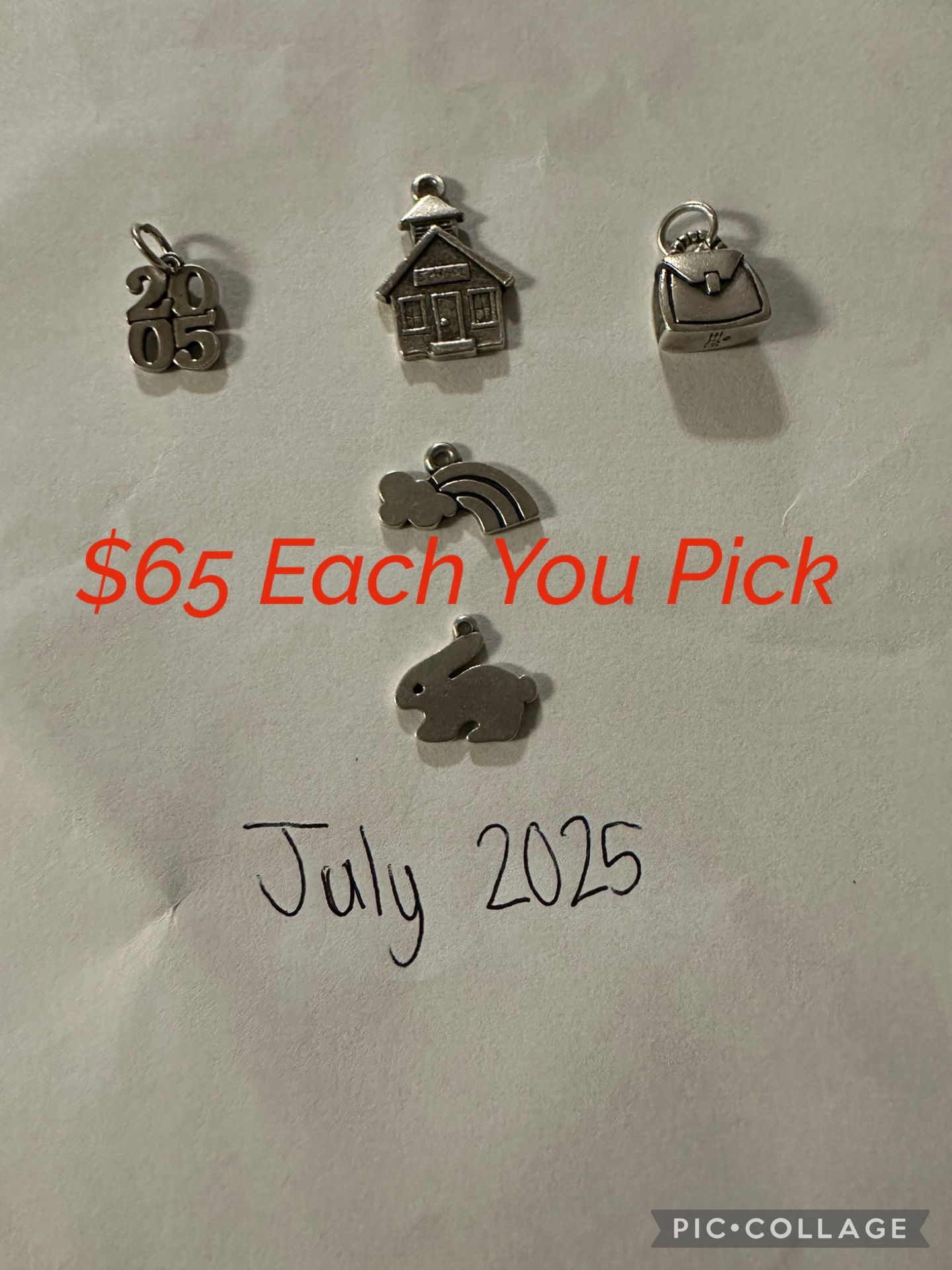 Retired James Avery Charms