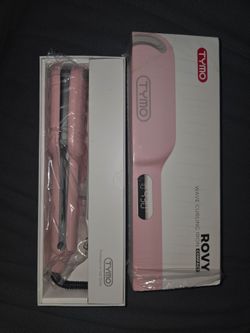 TYMO ROVY Hair Waver – Beach Wave Curling Iron, 1" Pink (Open Box, Never Used)