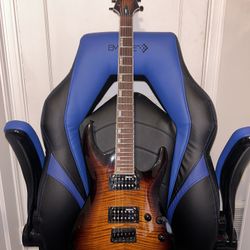 ESP LTD H-200FM - Dark Brown Sunburst