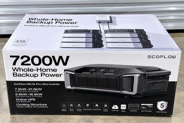 EcoFlow DELTA Pro Ultra Inverter Only Unopened BEST OFFER!!!