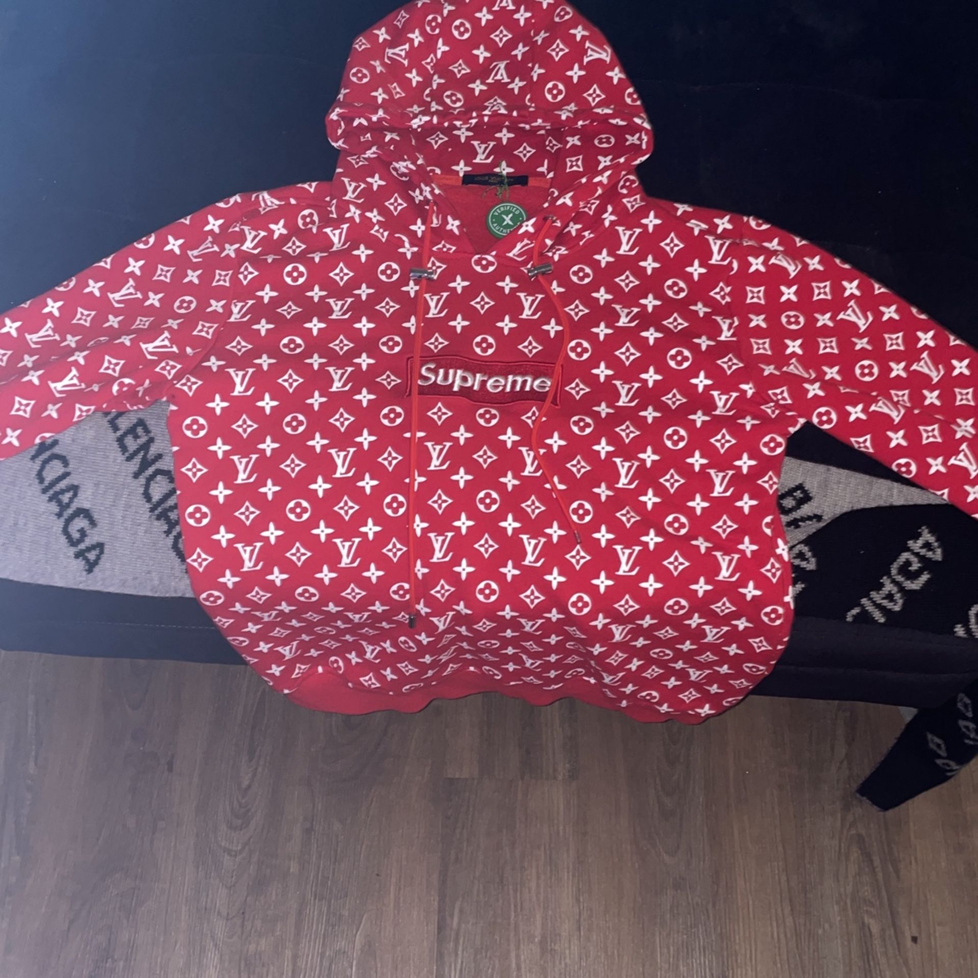 Louis Vuitton Supreme Box  Hoodie 