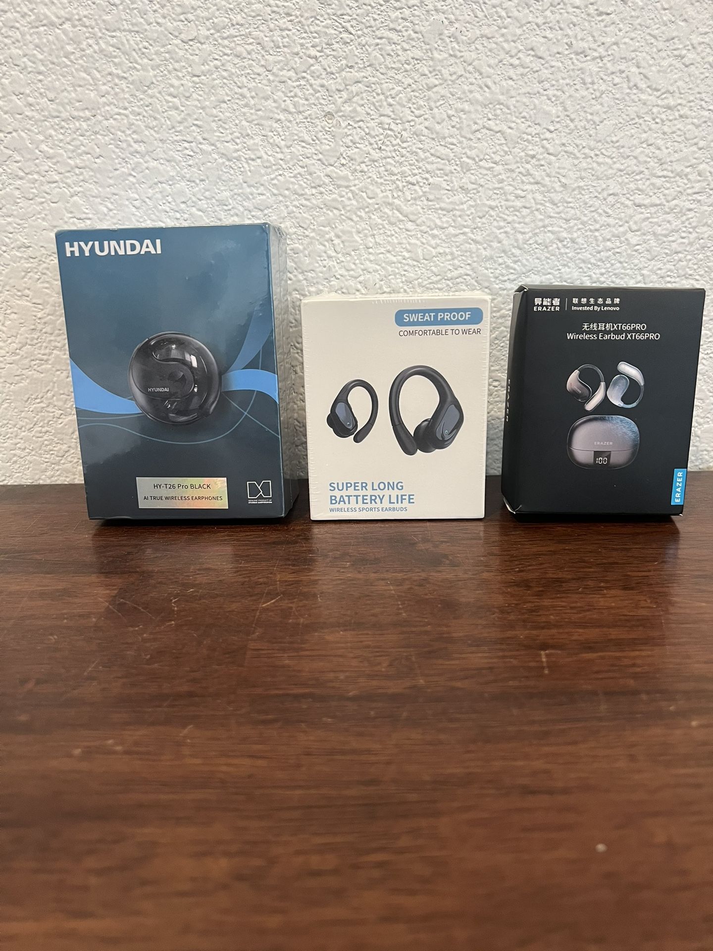 3 New Unopposed Wireless Earbud