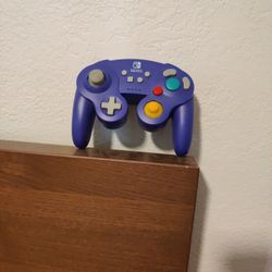 Purple Wireless Nintendo Switch GameCube Controller 