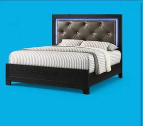 Brand new bed with mattress box spring optional