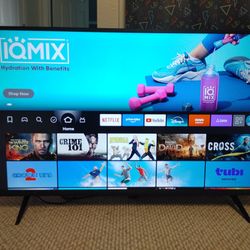 Avera 55" 4K UHD "Smart" HDTV W/ 4K Streaming & Remotes (MSRP: $699)