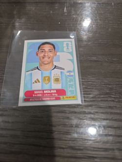 Panini FIFA Nahuel Molina Argentina Sticker
