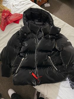 Mackage Kent glo Black Glossy Puffer Jacket with Hood