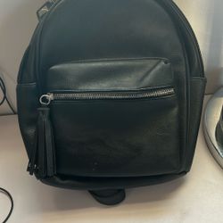 Cute Girls Leather Purse Back Pack 