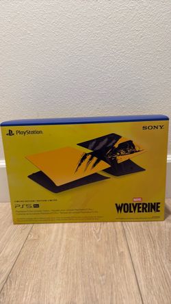 Sony PS5 Pro Marvel’s Wolverine Battle Yellow Limited Edition Console Cover