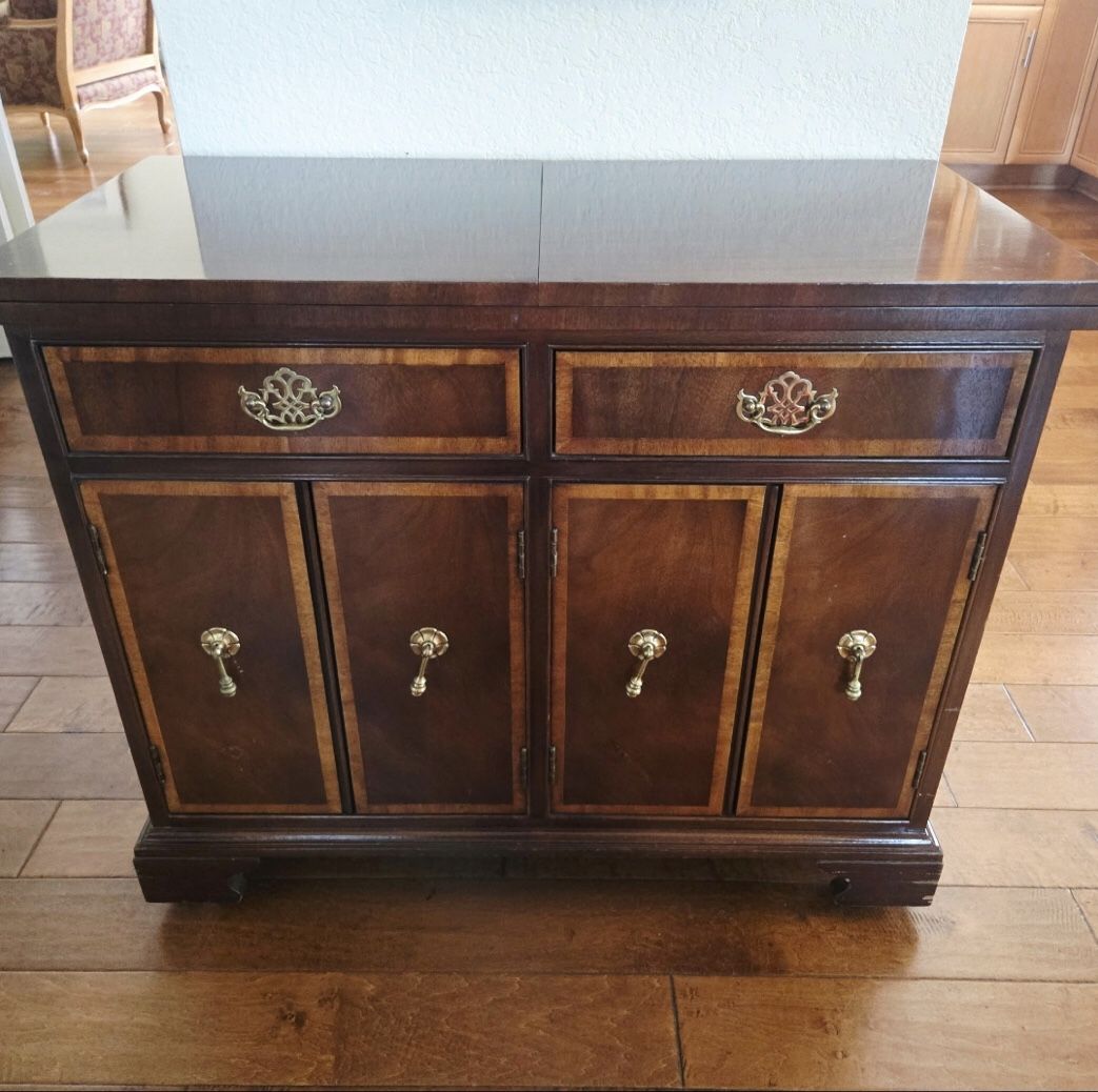 Cherry Wood Buffet Table