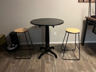 Pub Style Table and Stools