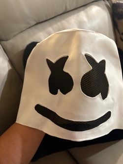 Marshmallow rubber Halloween mask