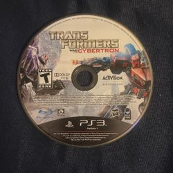 Ps3 Transformers War For Cybertron