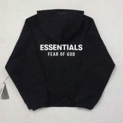 Essentials Hoodie Black
