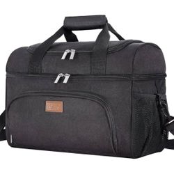 (6081) Lifewit Large Cooler Bag Insulated Lunch Bag Lightweight Portable Cool Bag Double Layer for Picnic, Beach, Work, Trip