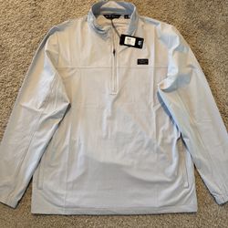 Men’s Travis Mathew Wanderlust Quarter Zip Shirt NEW Large