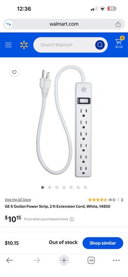 GE extention cord
