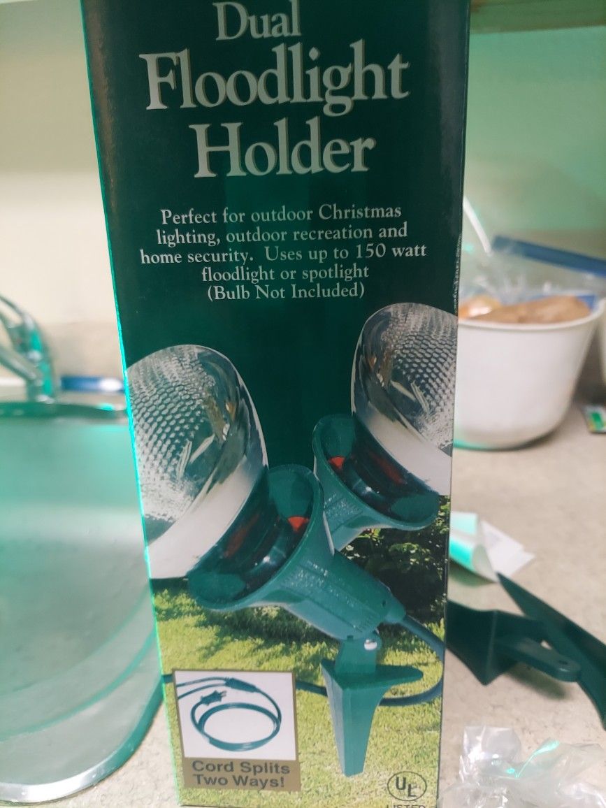 Out Door Dual Floodlight Holder..