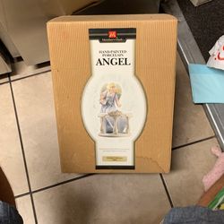 Hand Painted Porcelain Angle