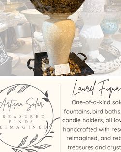 Artisan Solar Fountain