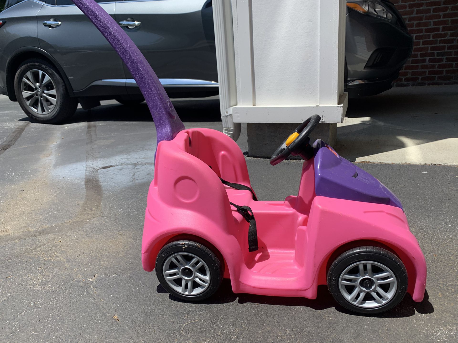 Step Two Pink and Purple car stroller