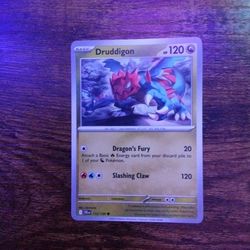 Druddigon Pokemon Card 115/159