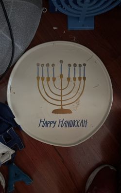 Hanukkah Plate