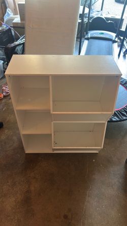 Toy Bin + Bookshelf Combo