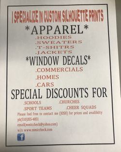 Custom apparel.