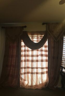 Vintage style drapes