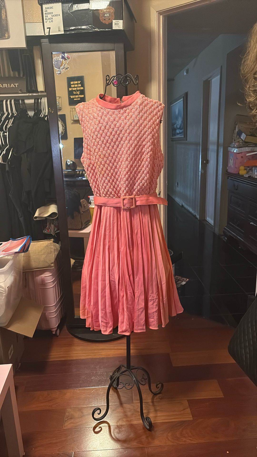 Vintage Pink Dress