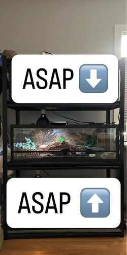 Want to trade glass terrarium/tank for PVC enclosure. Read description⬇️