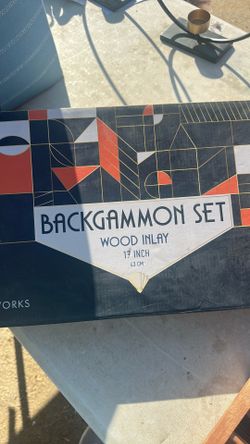 Backgammon set