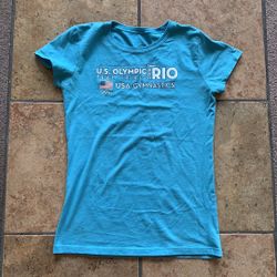 TEAM APPAREL Girls 2016 US Olympic Trials RIO Tshirt (L 14)