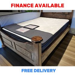 QUEEN SIZE  MATTRESS DEAL! 🔥 ¡OFERTA DE COLCHÓN QUEEN! 🛏 ONLY $299 ‼ (Reg. $500) 💥  Box Spring Extra  🆔 ITEM# SEBASTIAN PILLOW
