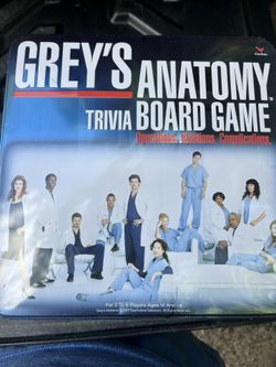 Greys Anatomy Board Game