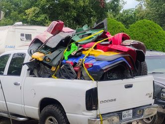 Truck bed fool of parts