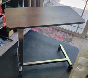 Roller C Table Cart Bedside Adjustable height