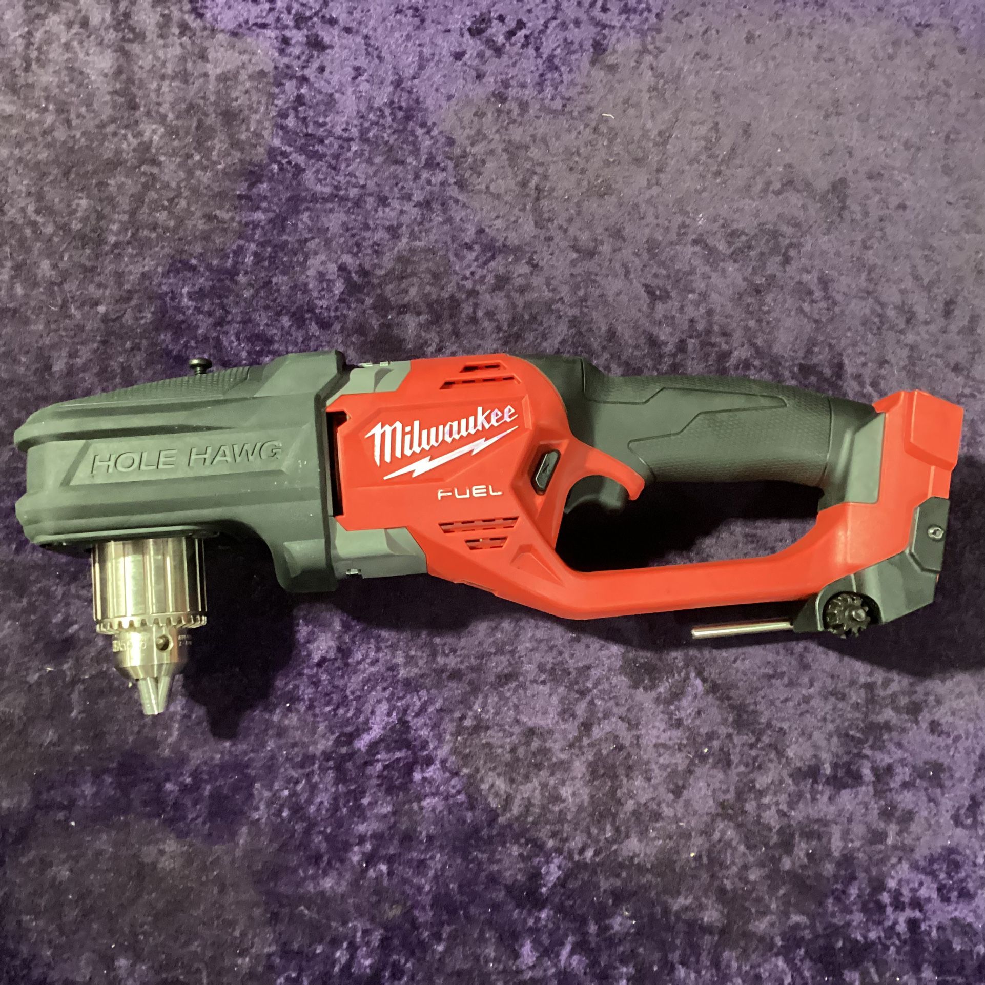 🧰🛠Milwaukee M18 FUEL GEN2 Brushless 1/2” Hole Hawg Right Angle Drill GREAT COND/MISSING TOP HANDLE(Tool-Only)-$190!🧰🛠