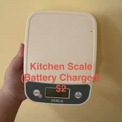 Kitchen Scale(battery charged)