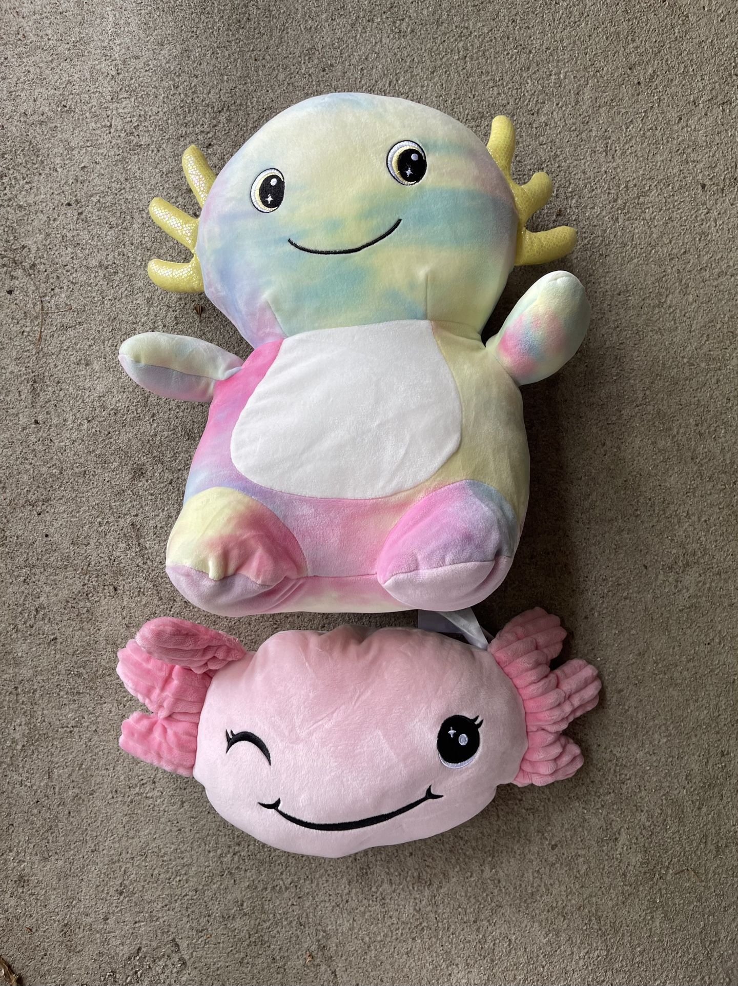 Axolotl Plushies