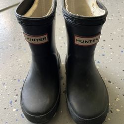 Toddler Hunter Rain Boots Size 4