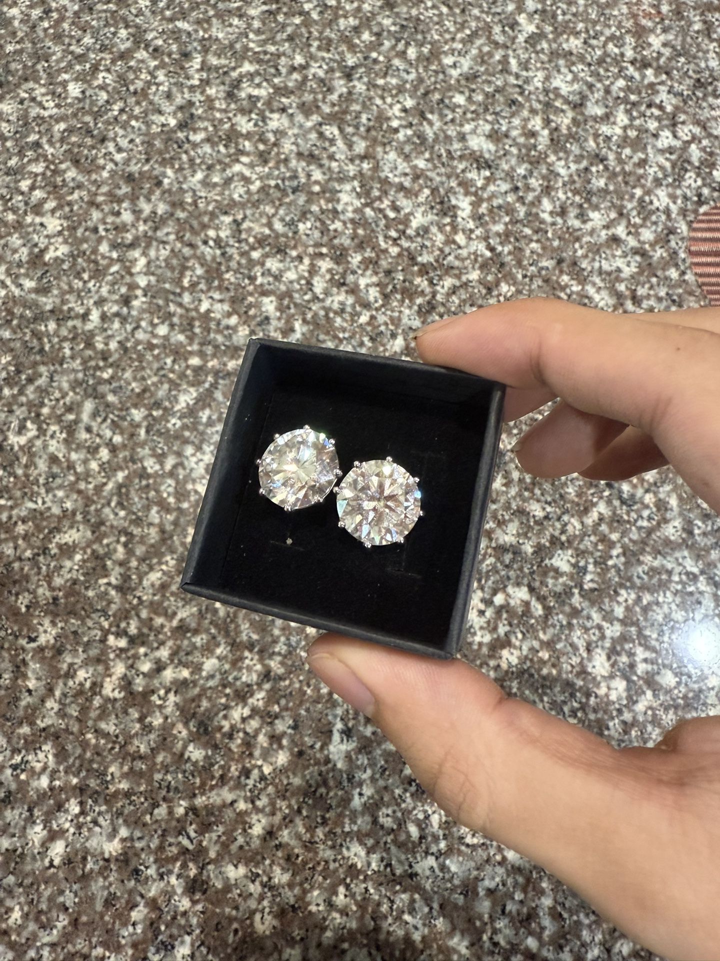 Diamond Test Approved Moissanite Huge 15MM Earrings