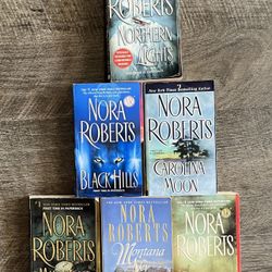 NORA ROBERTS BOOKS (LOT OF 6 PAPERBACKS)