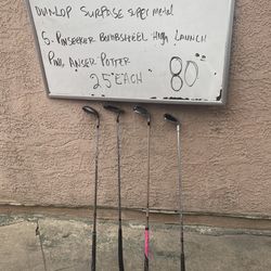 Golf clubs palos de golf