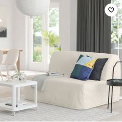 Modern guest bed and love seat in one! (Sofa bed)