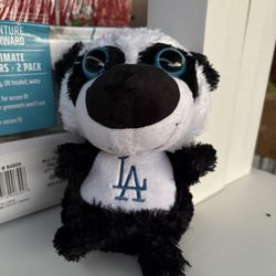 Dodgers Panda Doll