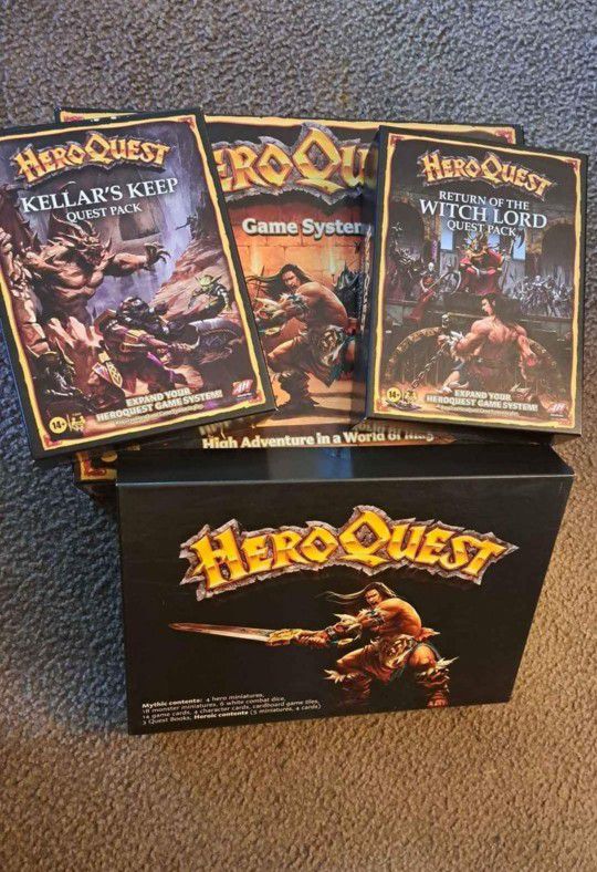 Heroquest Game System Mythic Tier