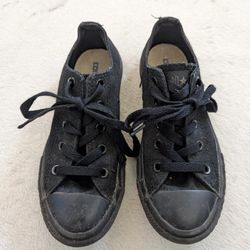 All Black Converse 